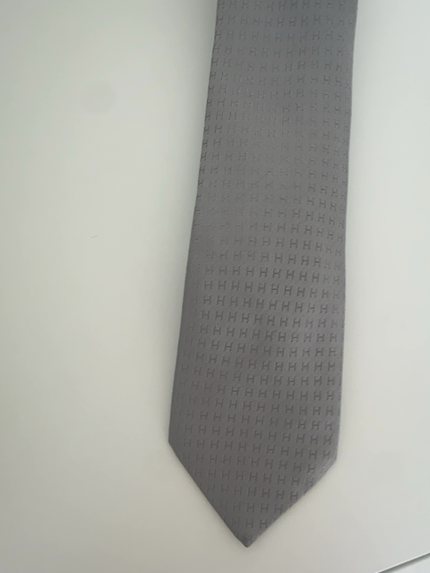 Hermes Silk Tie with H’s
