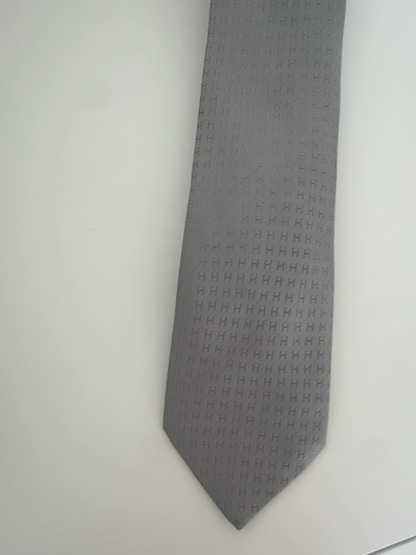 Hermes Silk Tie with H’s
