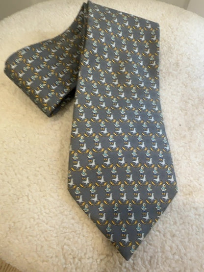 Ferragamo Silk Tie with seal