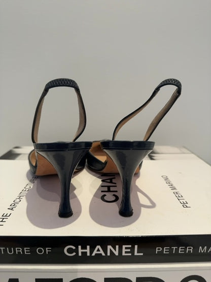 Manolo Blahnik Sling back Heels