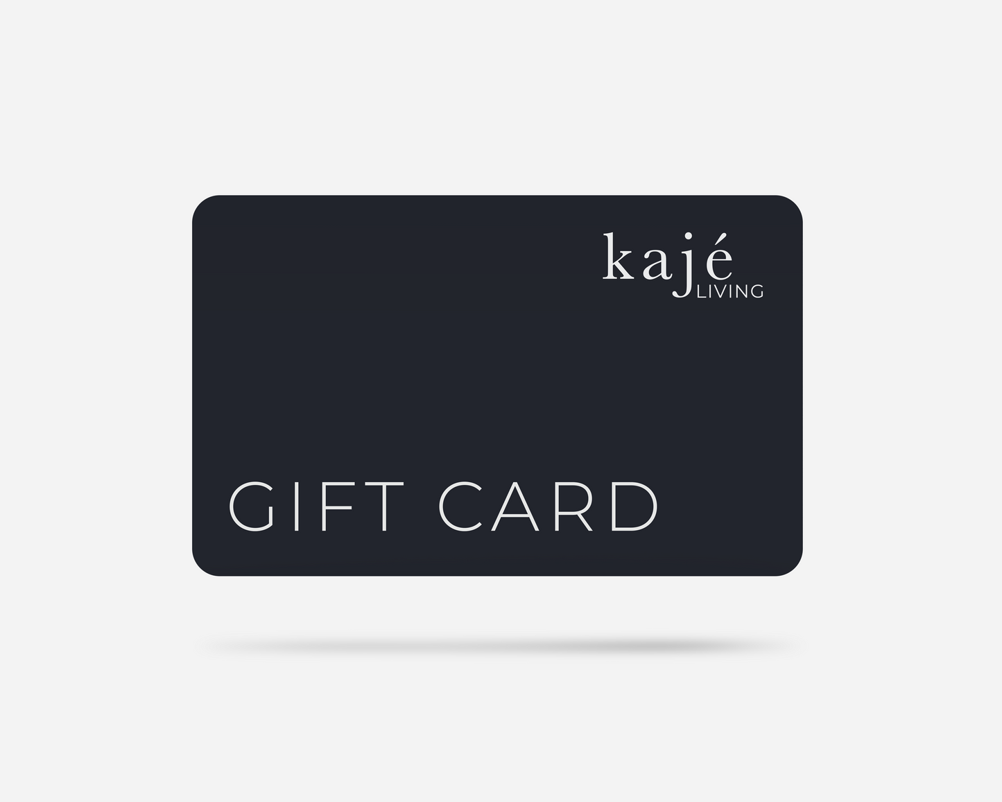 kajé living gift card